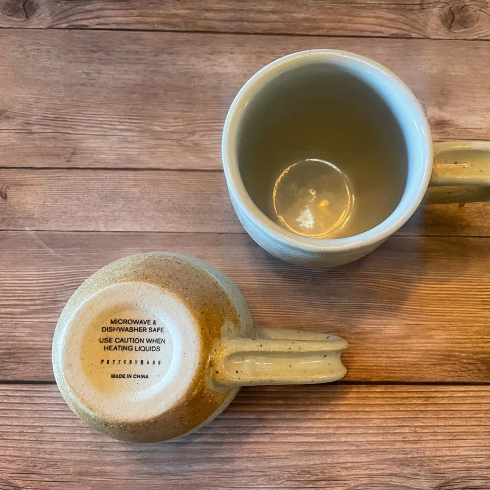 Pottery Barn | Portland Stoneware Mugs ~ set of 2